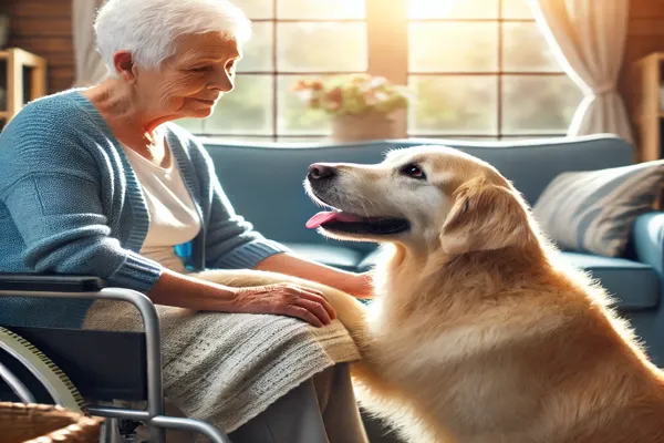 Cães terapeutas e redução de estresse